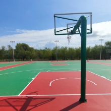 河东区硅pu球场篮球场建造 包工包料