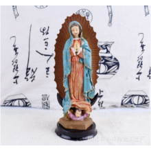 耶稣像摆件树脂工艺品摆件 家居装饰摆设全身像塑品圣母树脂雕像