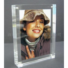 有机玻璃水晶磁性相框相架 亚克力相框 水晶台历