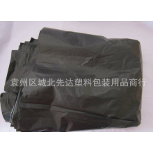 一次性黑色塑料袋 塑料包装袋 地摊装货带 背心 马甲袋