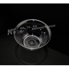 厂家直销 200ml加厚一次性航空水晶餐具碗 塑料包装碗