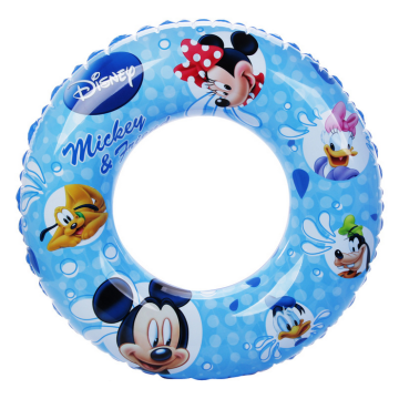 Disney/迪士尼儿童80CM花边游泳圈环保PVC卡通泳圈