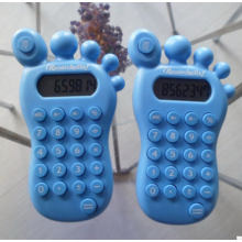 电子礼品创意孩子新奇脚丫子计算器 脚掌计算器
