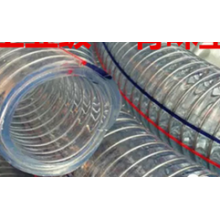 透明PVC普通加厚钢丝管 钢丝螺旋增强管 油管 水管 工业级
