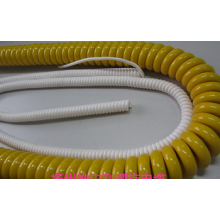 德国出口 室内装饰螺旋电缆，小号白色螺旋电缆弹簧线