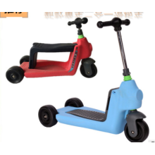 二合一童车 儿童滑板车三轮车一车两用 母婴用品多功能学步车