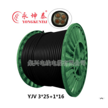深圳电线电缆生产厂家直销国标电力电缆YJV 3*25平方