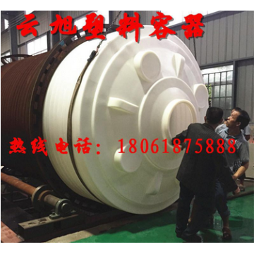 金坛食品级塑料大水桶30吨T圆形平底水塔水箱化工运输桶